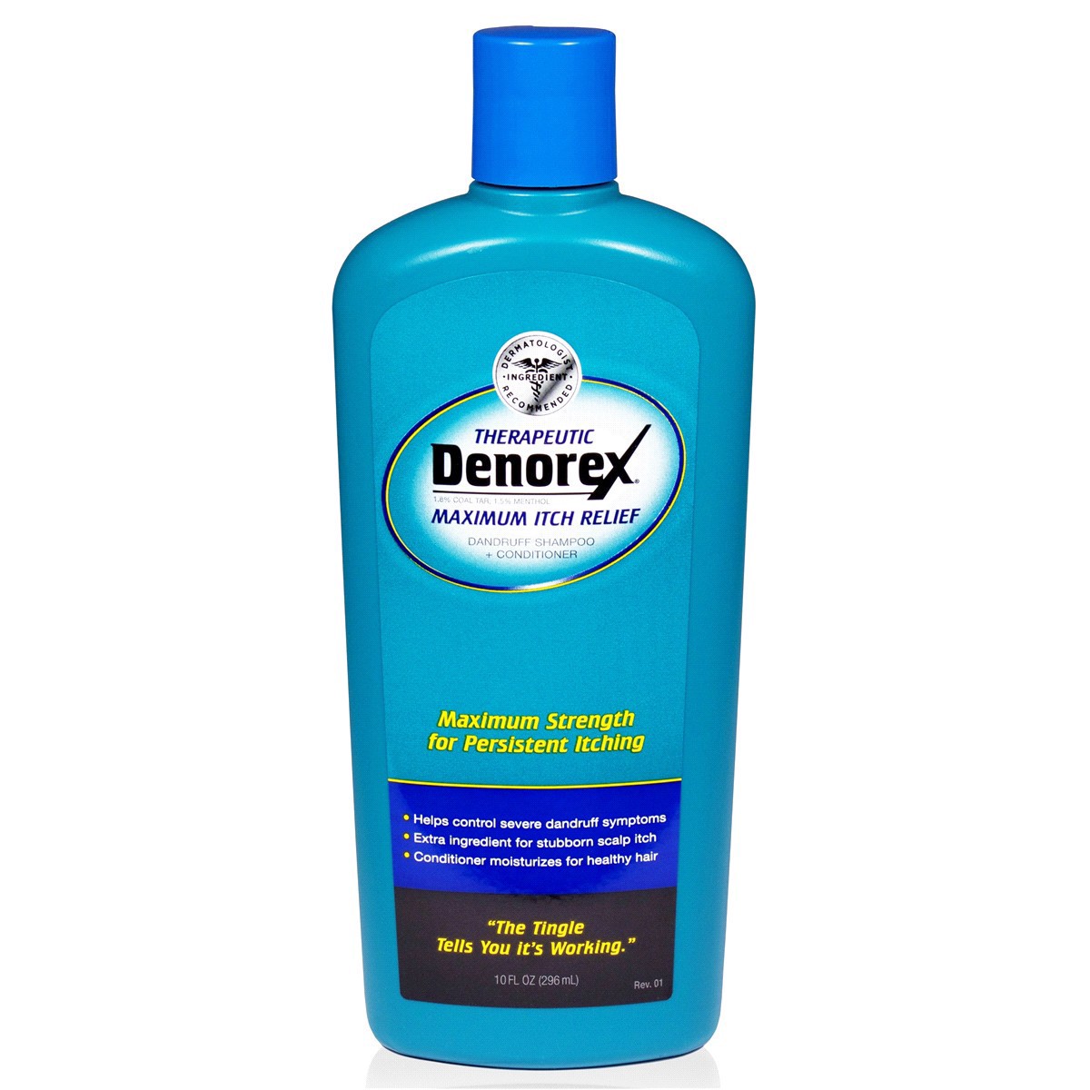 slide 1 of 9, Denorex Maximum Itch, 10 fl oz