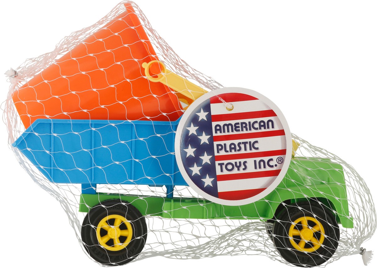 slide 4 of 9, American Plastic Toys Sand Hauler Set 1 ea, 1 ct