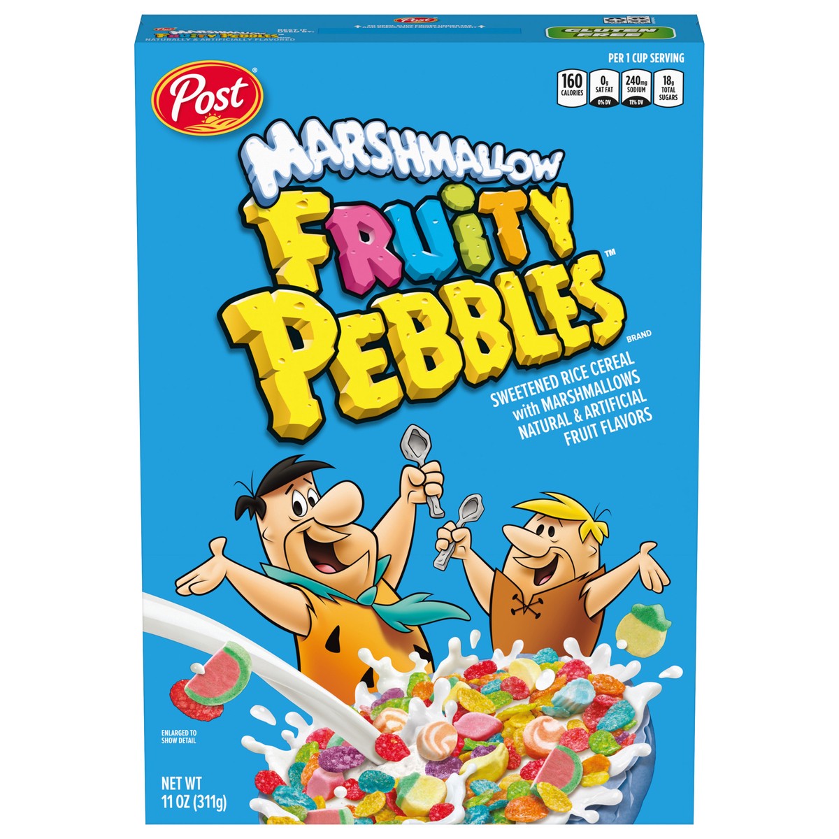slide 1 of 9, 1/11 Marshmallow Fruity Pebbles, 11 oz