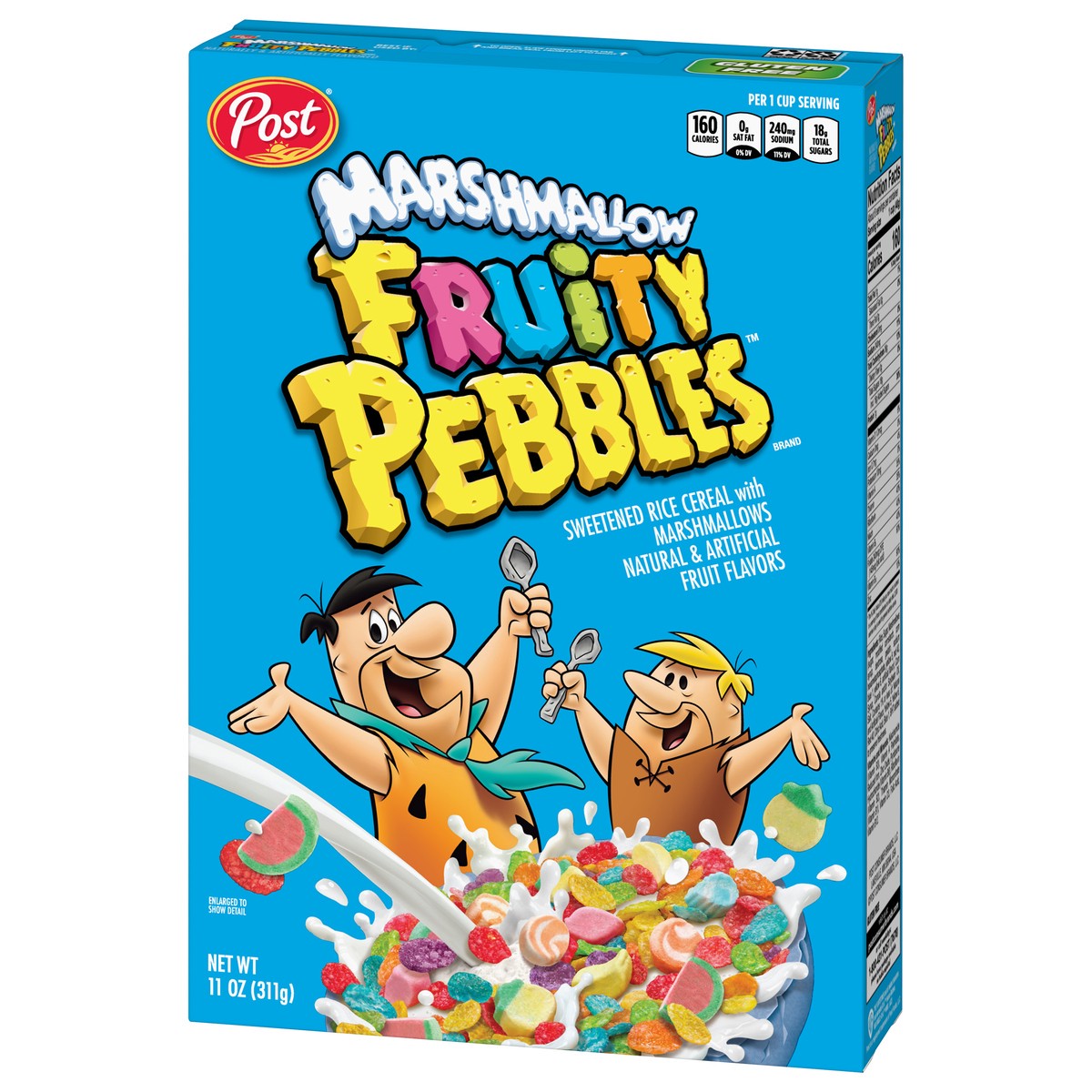 slide 8 of 9, Post Fruity Pebbles Marshmallow Cereal, 11 oz Box, 11 oz