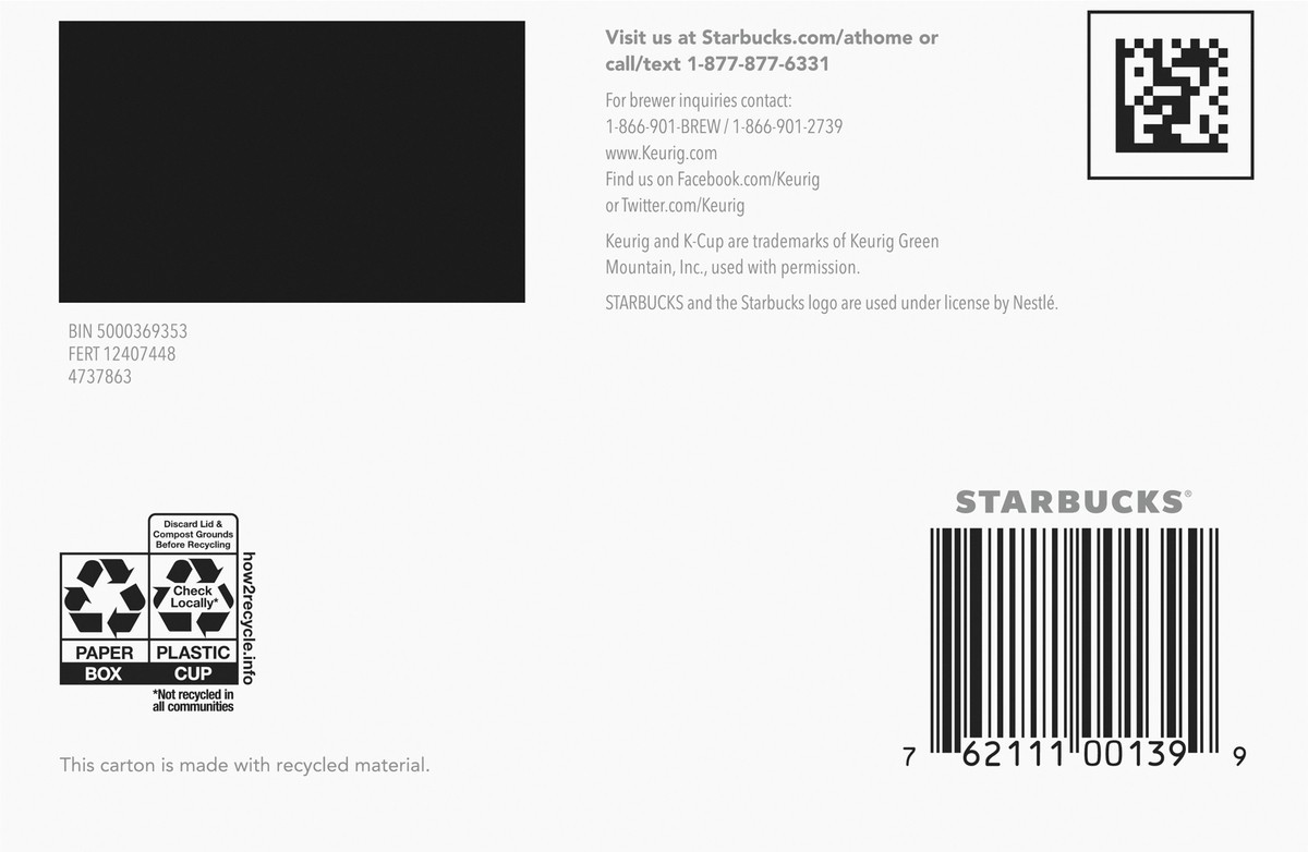 slide 3 of 8, Starbucks K-Cup Pods Ground Mocha Flavored Coffee 10 - 0.35 oz Pods, 10 ct