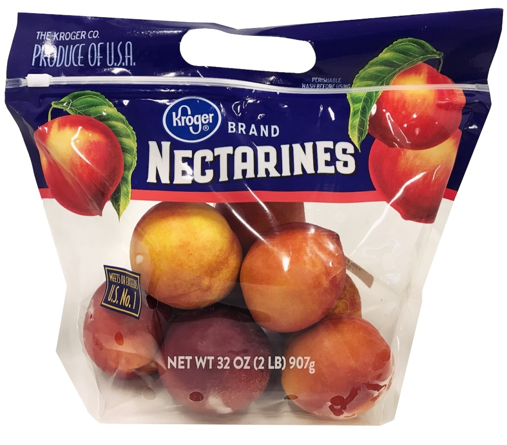 slide 1 of 1, Kroger Nectarines, 2 lb