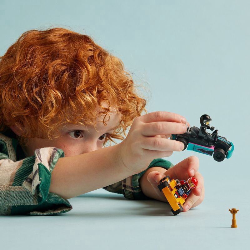 slide 5 of 6, 60400 Lego City Go-Karts And Race Drivers, 99 ct