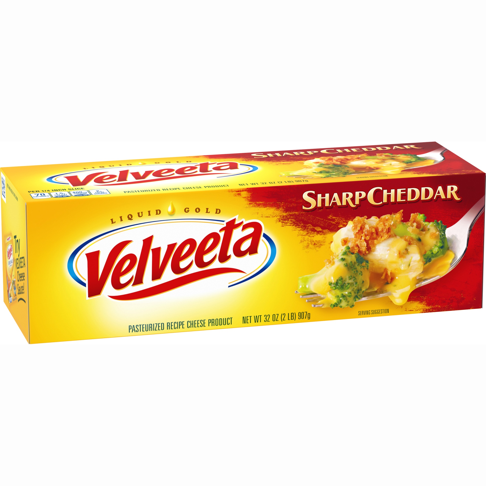 Velveeta Sharp Cheddar Cheese Block 32 oz Shipt