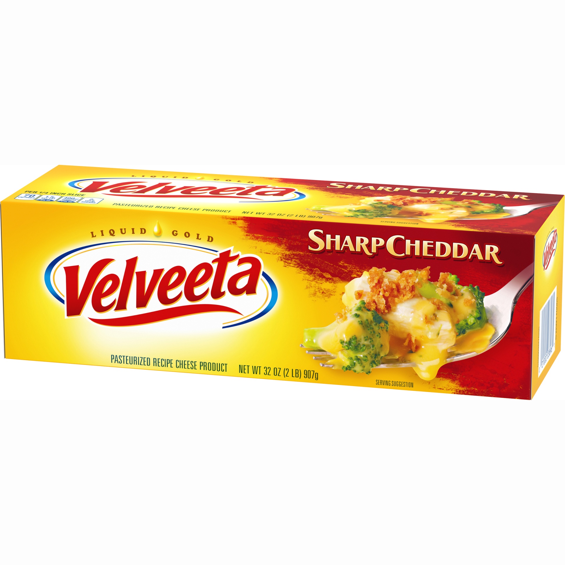 Velveeta Sharp Cheddar Cheese Block 32 oz Shipt