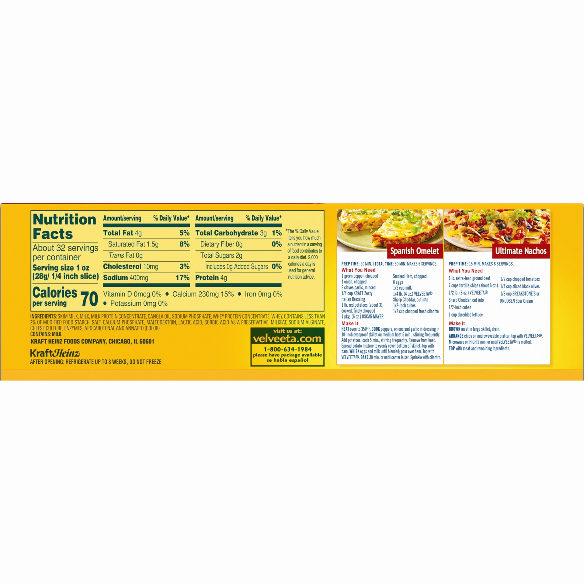 Velveeta Sharp Cheddar Cheese Block 32 oz Shipt