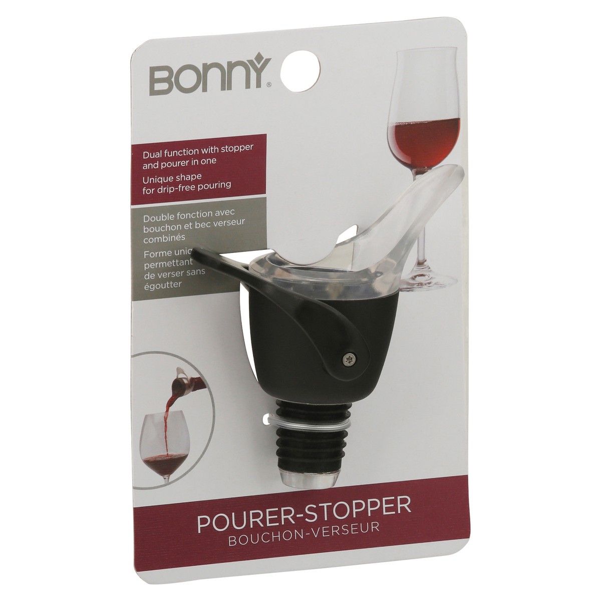 slide 2 of 9, Bonny Pourer-Stopper 1 ea, 1 ct