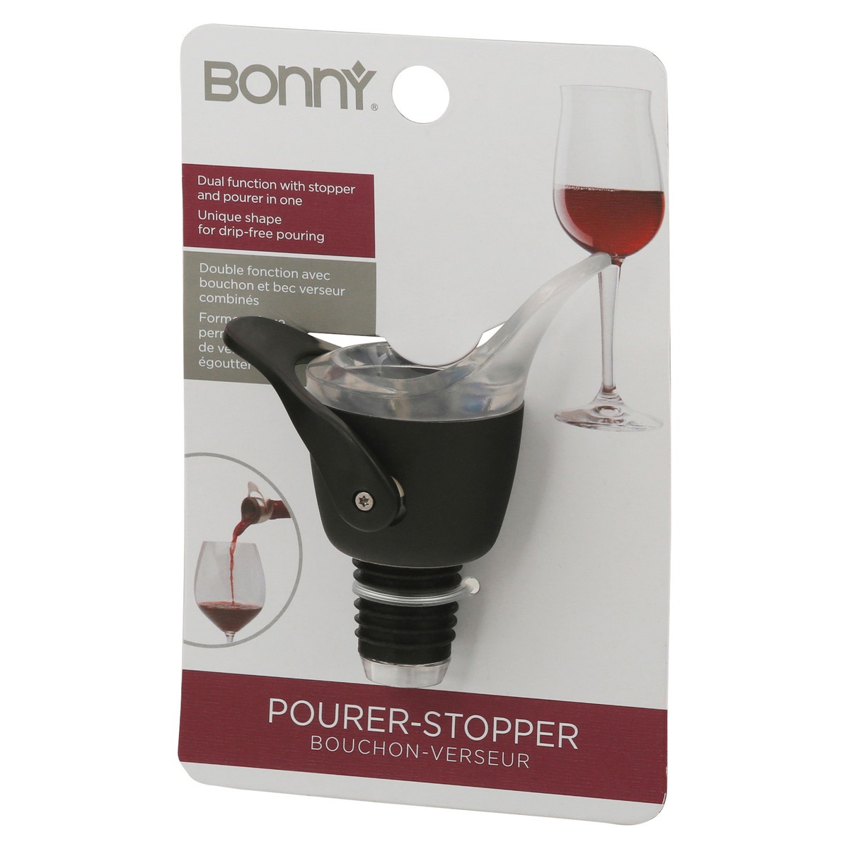 slide 3 of 9, Bonny Pourer-Stopper 1 ea, 1 ct