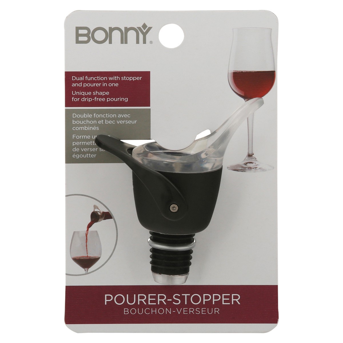 slide 9 of 9, Bonny Pourer-Stopper 1 ea, 1 ct