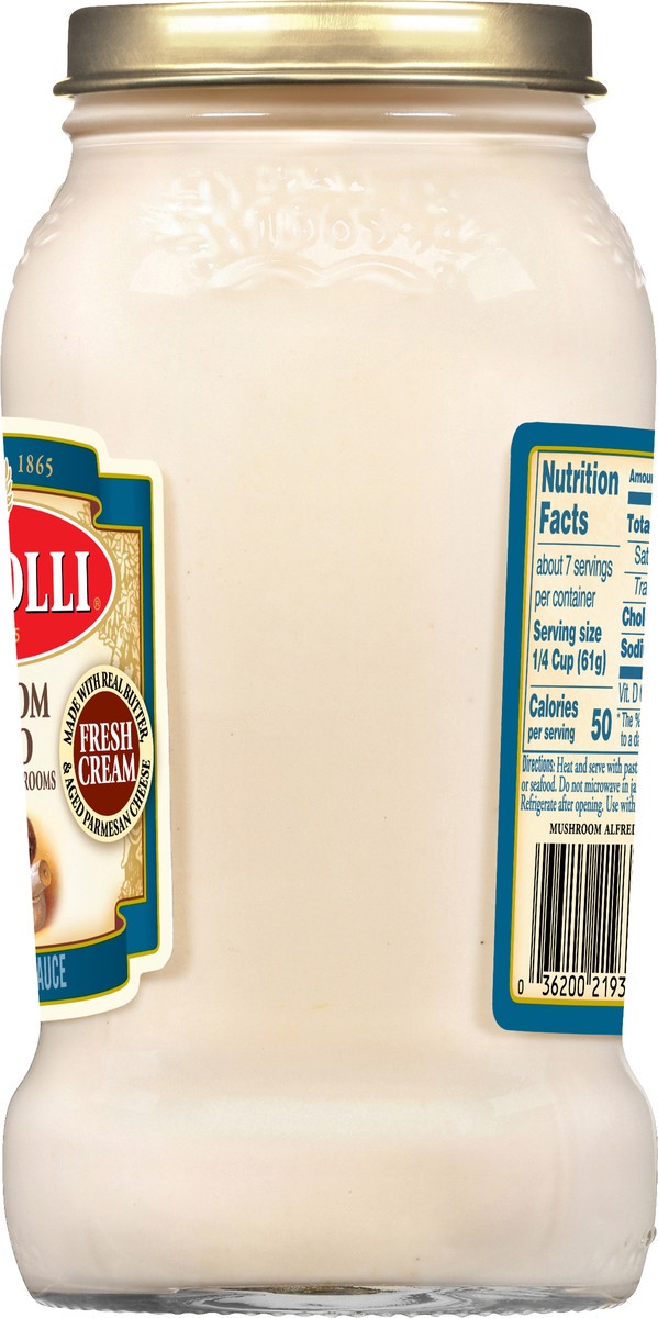 slide 12 of 13, Bertolli Mushroom Alfredo Sauce 15 oz, 15 oz