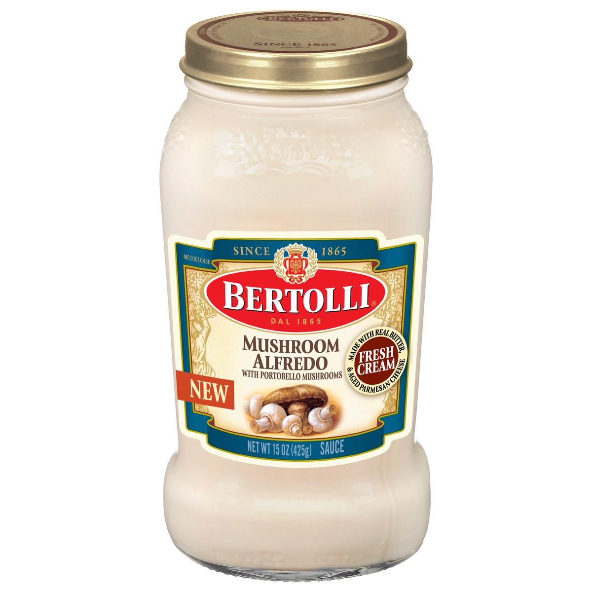 slide 3 of 13, Bertolli Mushroom Alfredo Sauce 15 oz, 15 oz