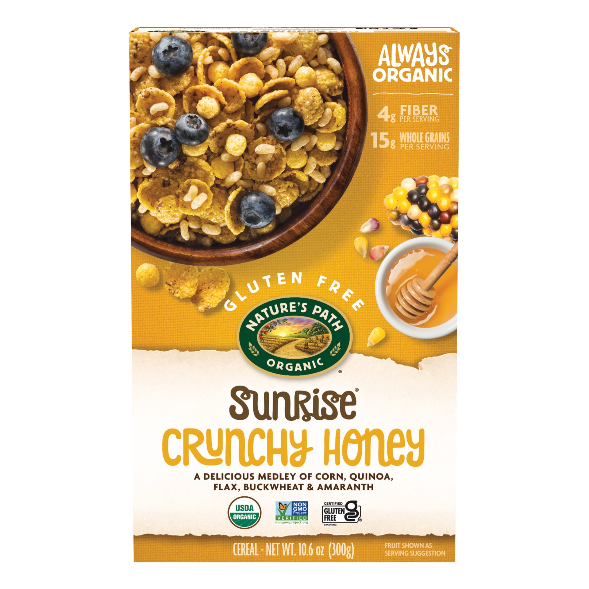 slide 1 of 6, Nature's Path Organic Sunrise Crunchy Cinnamon, 10.6 oz