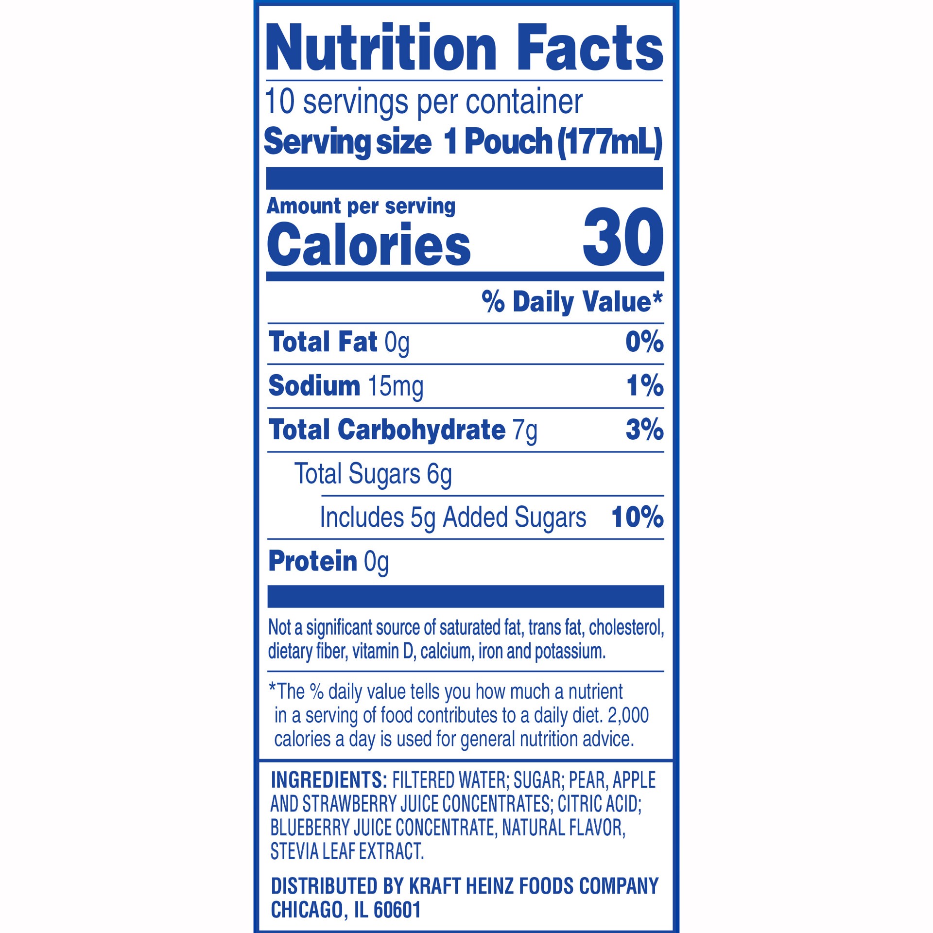 slide 2 of 5, Capri Sun Reduced Sugar Mixed Berry Naturally Flavored Juice Drink Blend, 10 ct Box, 6 fl oz Pouches, 10 ct