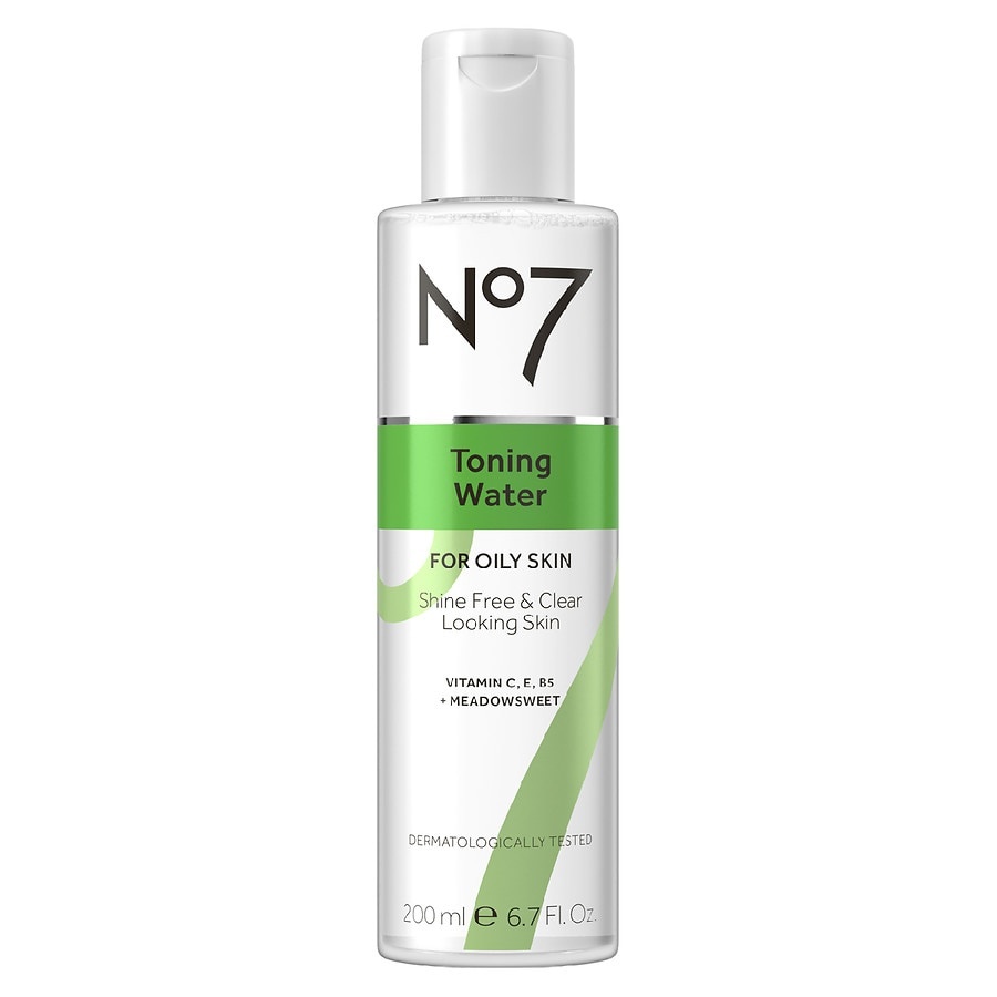 slide 1 of 1, No7 Toning Water for Oily Skin, 6.7 fl oz