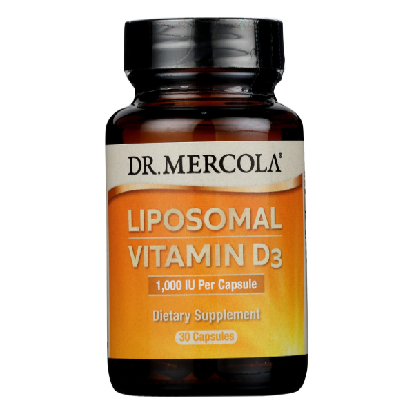 slide 1 of 1, Dr. Mercola Liposomal Vitamin D 1000Iu, 1 ct