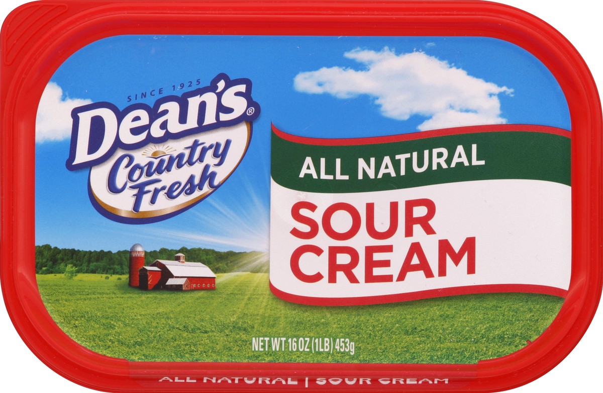 slide 2 of 4, Dairy Pure All Natural Sour Cream - 16 oz, 16 oz