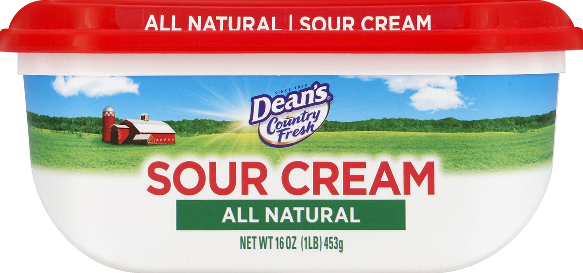slide 4 of 4, Dairy Pure All Natural Sour Cream - 16 oz, 16 oz