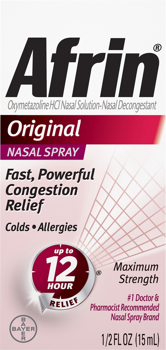slide 5 of 7, Afrin Nasal Spray, 0.5 fl oz