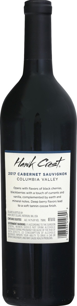 slide 6 of 6, Hawk Crest Cabernet Sauvignon 750 ml, 750 ml