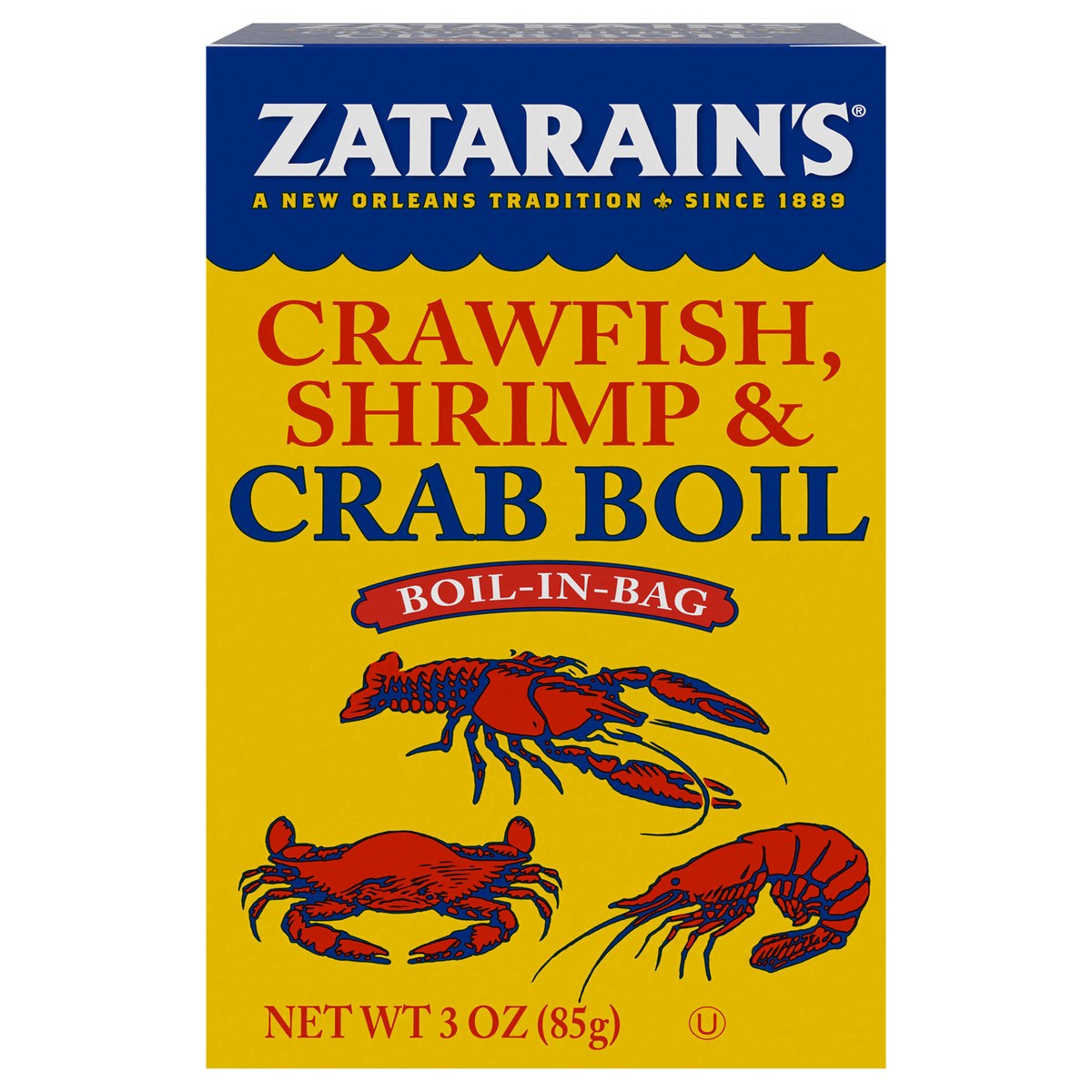 slide 1 of 9, Zatarain's Crab Boil - Boil-in Bag, 3 oz, 3 oz