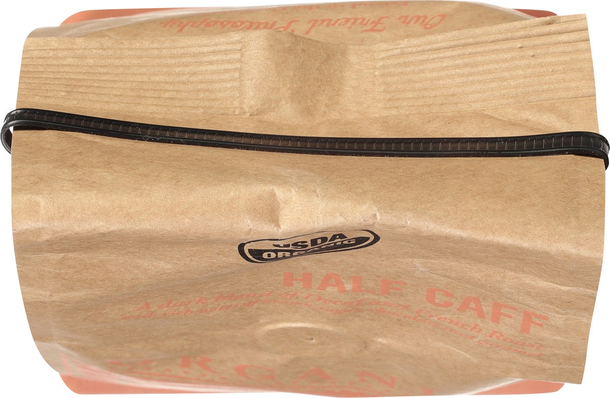 slide 9 of 9, Vermont Coffee Company Ground Half Caff Coffee 12 oz, 12 oz