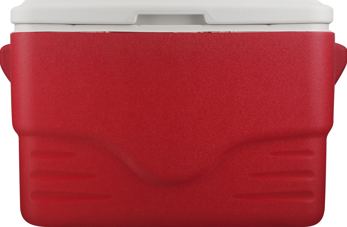 slide 8 of 8, Coleman Performance Cooler - Red, 36 qt