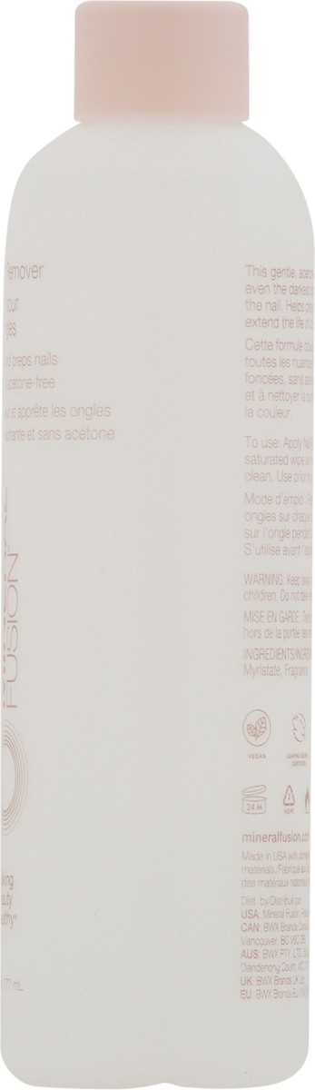 slide 5 of 13, Mineral Fusion Nail Polish Remover 6 fl oz, 6 fl oz