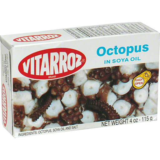 slide 1 of 1, Vitarroz Jumbo Calamari Vegetable Oil, 4 fl oz