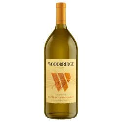 Woodbridge by Robert Mondavi Buttery Chardonnay White Wine, 1.5L Bottle