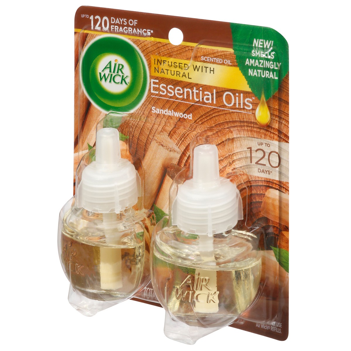 slide 3 of 9, Air Wick Scented Oil Woodland Mystique Air Freshener Refill, 2 ct; 0.67 oz