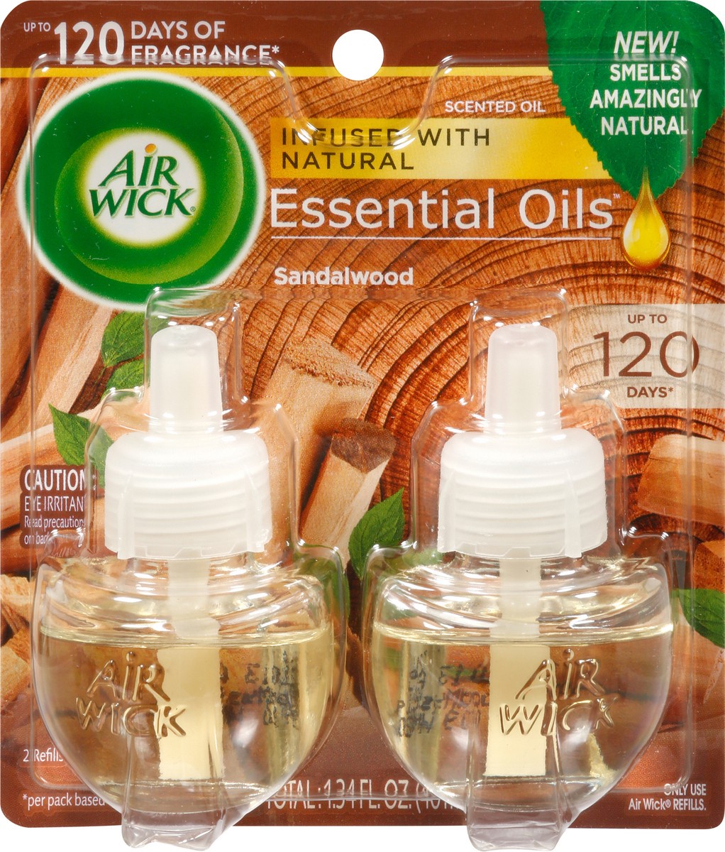 slide 6 of 9, Air Wick Scented Oil Woodland Mystique Air Freshener Refill, 2 ct; 0.67 oz