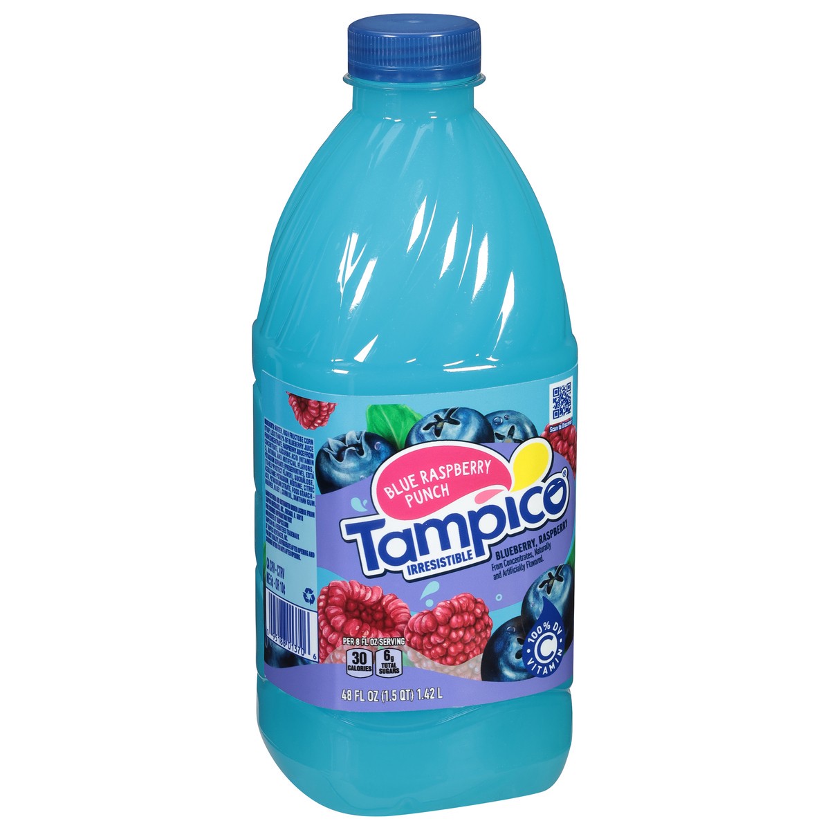 slide 4 of 4, Tam Blue Raspberry, 48 oz