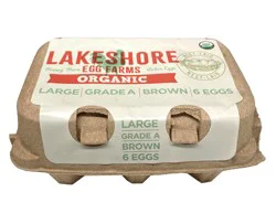 Lakeshore Organic Large Brown Eggs