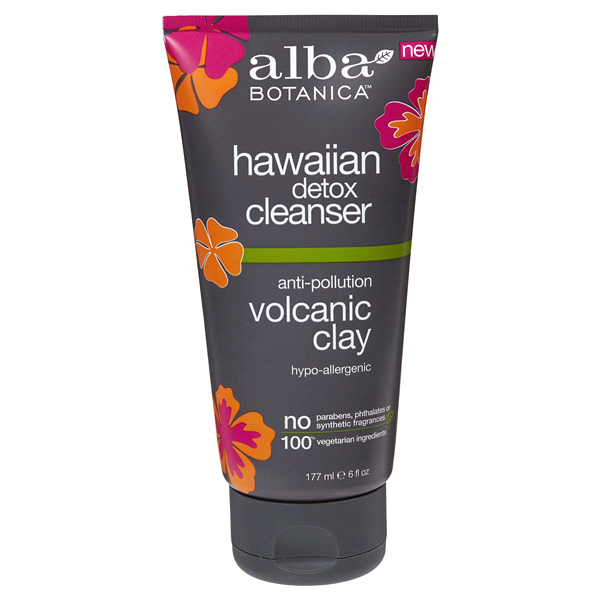 slide 1 of 4, Alba Botanica Hawaiian Detox Cleanser Volcanic Clay, 6 fl oz
