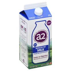 A2 Milk 2% Reduced Fat Milk - 59 Fz