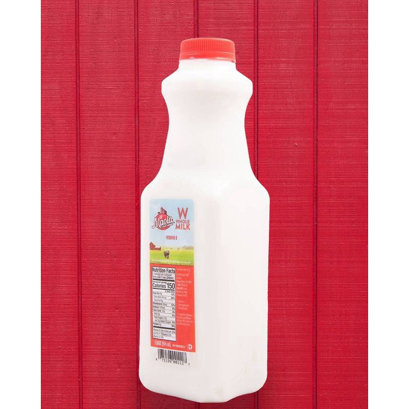 slide 3 of 3, Maola Vitamin D Ultra-Pasteurized Whole Milk 1 qt, 1 qt