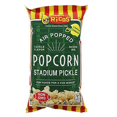 slide 1 of 1, Rico's Stadium Pickle Popcorn, 4.4 oz