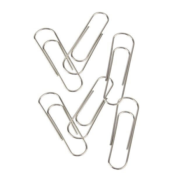 slide 1 of 1, Office Depot Brand Jumbo Paper Clips, Silver, 6 ct