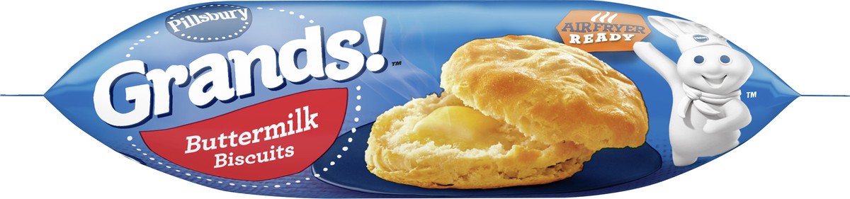 slide 4 of 9, Pillsbury Grands! Buttermilk Breakfast Biscuits Frozen Dough, 12 Ct., 12 ct