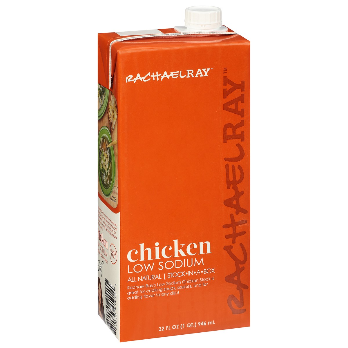 slide 5 of 9, Rachael Ray Low Sodium All Natural Chicken Stock 32 fl oz, 32 fl oz