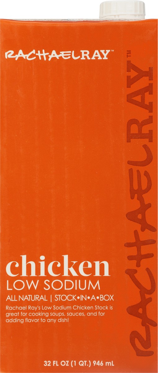 slide 7 of 9, Rachael Ray Low Sodium All Natural Chicken Stock 32 fl oz, 32 fl oz