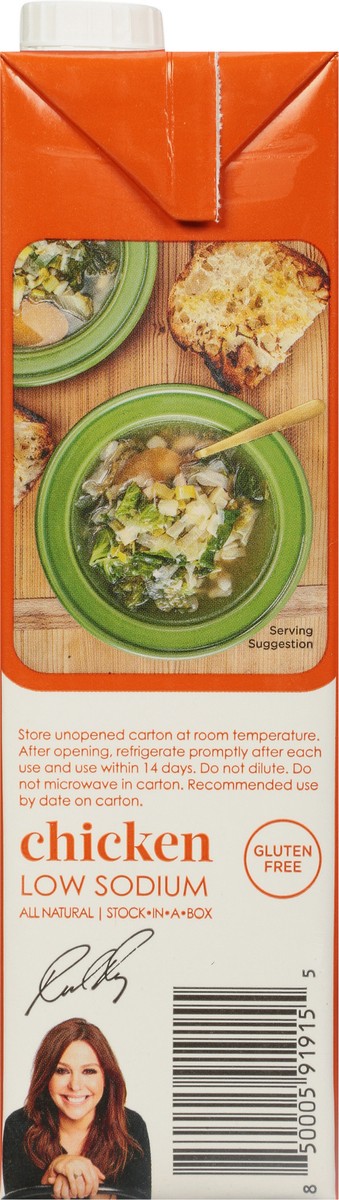 slide 8 of 9, Rachael Ray Low Sodium All Natural Chicken Stock 32 fl oz, 32 fl oz