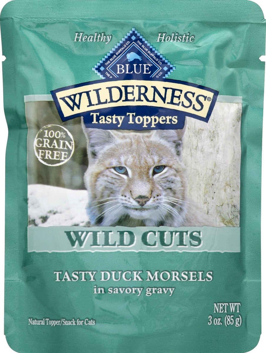 slide 1 of 15, Blue Topper/Snack for Cats 3 oz, 3 oz