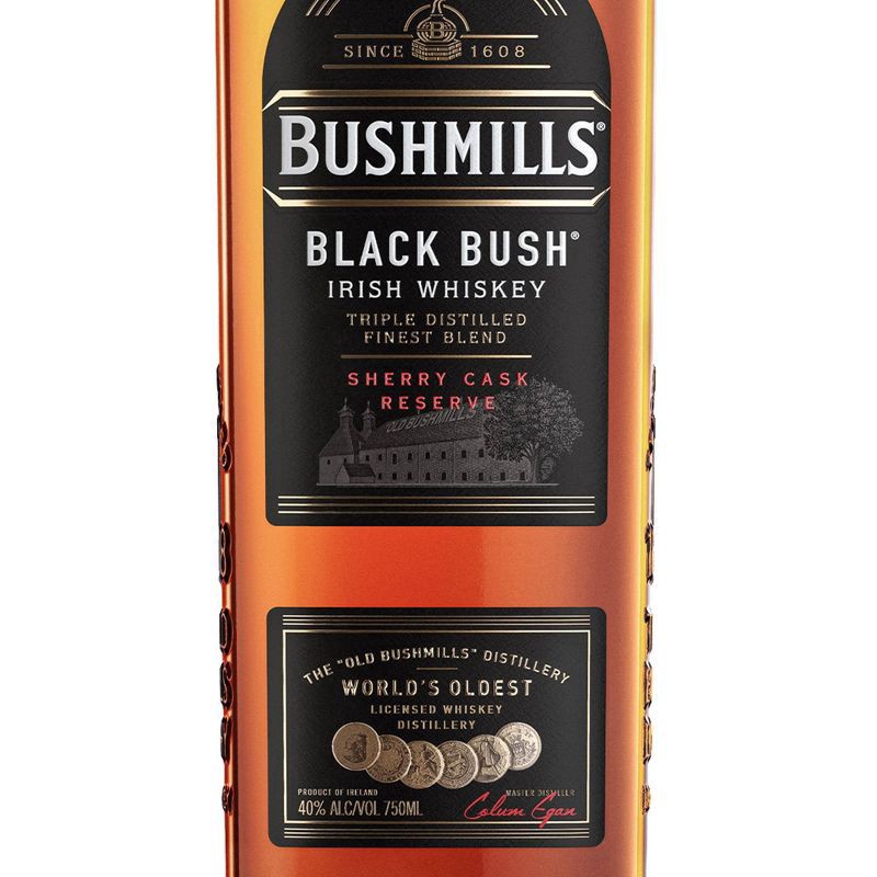 slide 3 of 9, Bushmills Black Bush Irish Whiskey, 750 ml