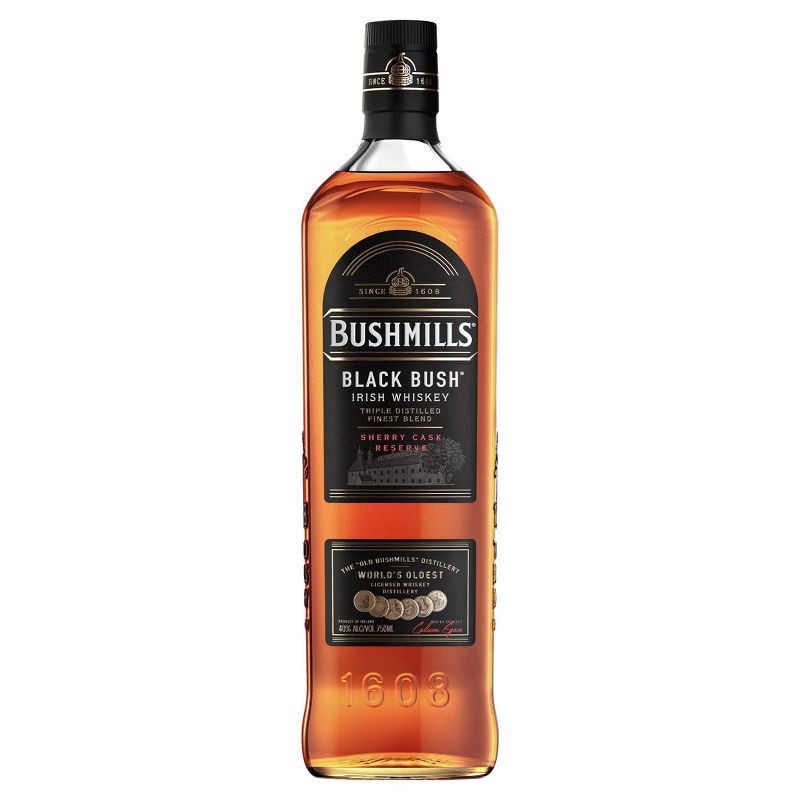 slide 1 of 9, Bushmills Black Bush Irish Whiskey, 750 ml