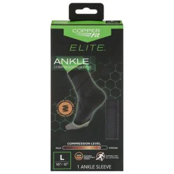 Copper Fit Elite Ankle Sleeve, Large