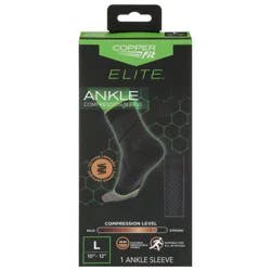 Copper Fit Elite Ankle Sleeve, Large