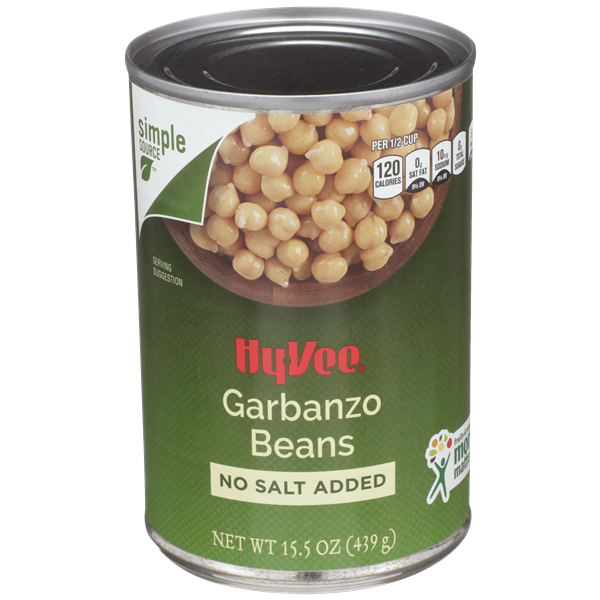 slide 1 of 1, Hy-vee Garbanzo Beans, 15.5 oz
