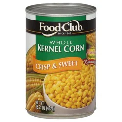 Food Club Crisp Sweet Whole Kernel Corn