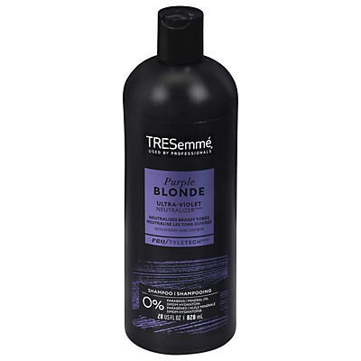 slide 1 of 17, TRESemmé Cruelty-free Purple Blonde Shampoo, 28 oz